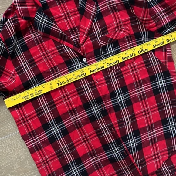 Victoria’s Secret Plaid Pajama Top | M - Picture 6 of 6